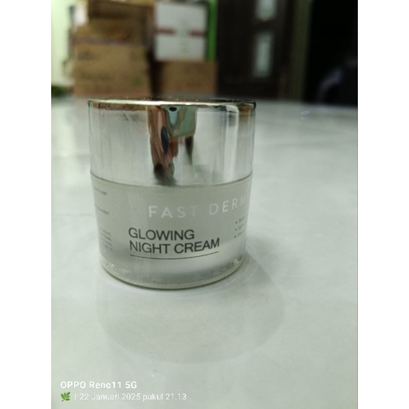 NIGHT CREAM GLOWING EXSPRES FASTDERM / FAST DERM