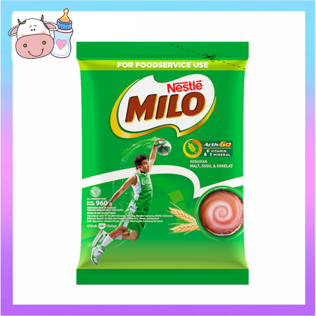 

MILO 3in1 Activ-Go Malt Susu Coklat 960gr