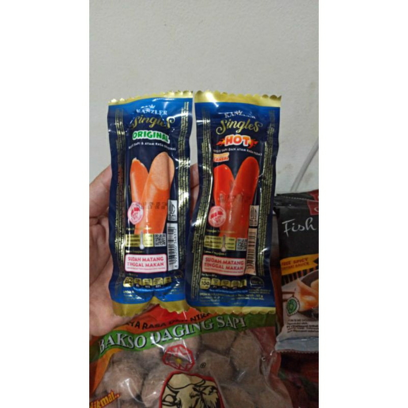 

Kanzler sosis singles 365gr