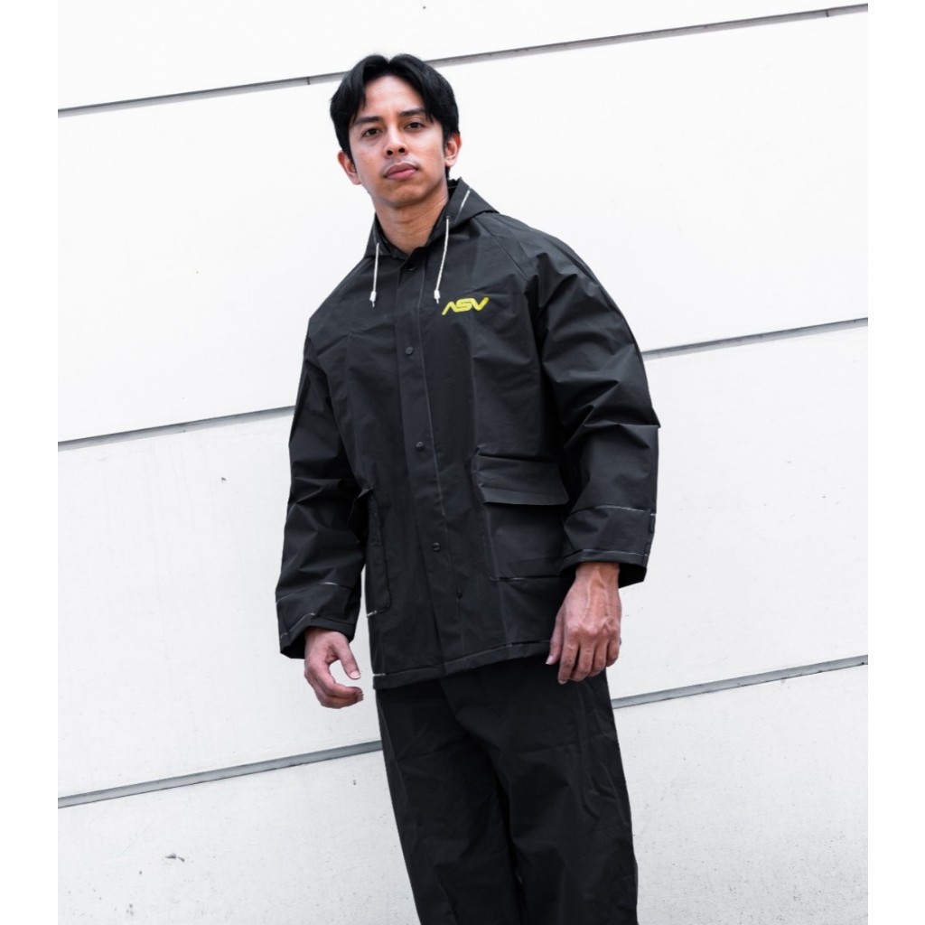 Jas Hujan Raincoat ASV ORIGINAL New Model Jaket Hujan Baju + Celana OSAKA Trail KLX CRF WR YZ KTM