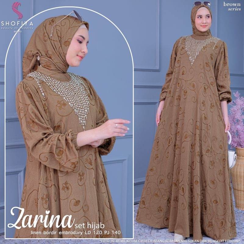 dress panjang Zarina
