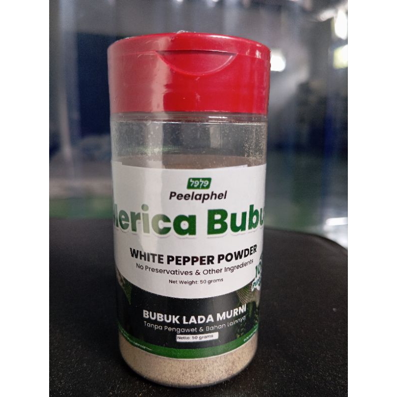

Peelaphel White Pepper Powder / Merica Bubuk 50 g