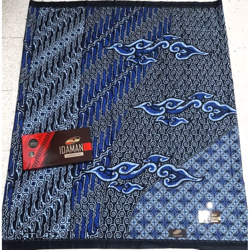 Sarung atlas Batik, motif BHS, Atlas Idaman  Batik Original