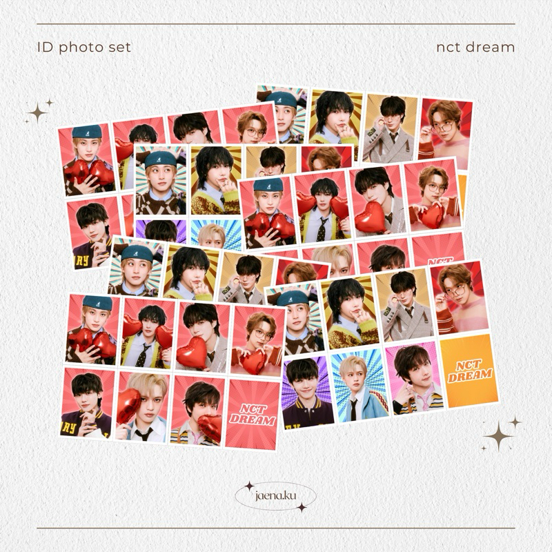 [NCT DREAM] ID PHOTO MARK RENJUN JENO HAECHAN JAEMIN CHENLE JISUNG