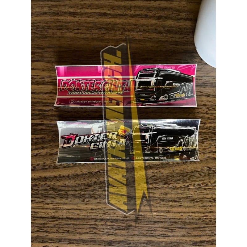 

{ PREMIUM BY PALDO } STIKER DOKTER CINTA ASLI DARI ADMIN