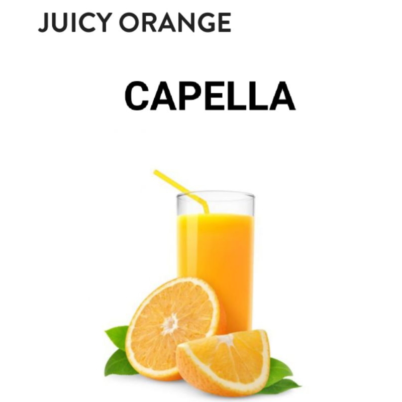 

Capella Juicy Orange Essence Flavours