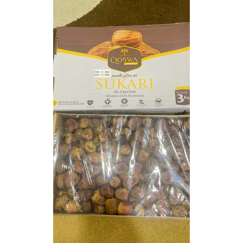 

kurma sukari al qassim 3 kg