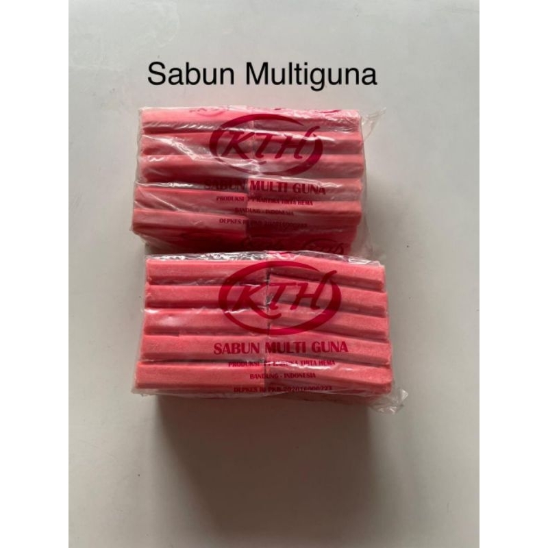 Sabun Batang KTH Merah 1pak isi 10batang