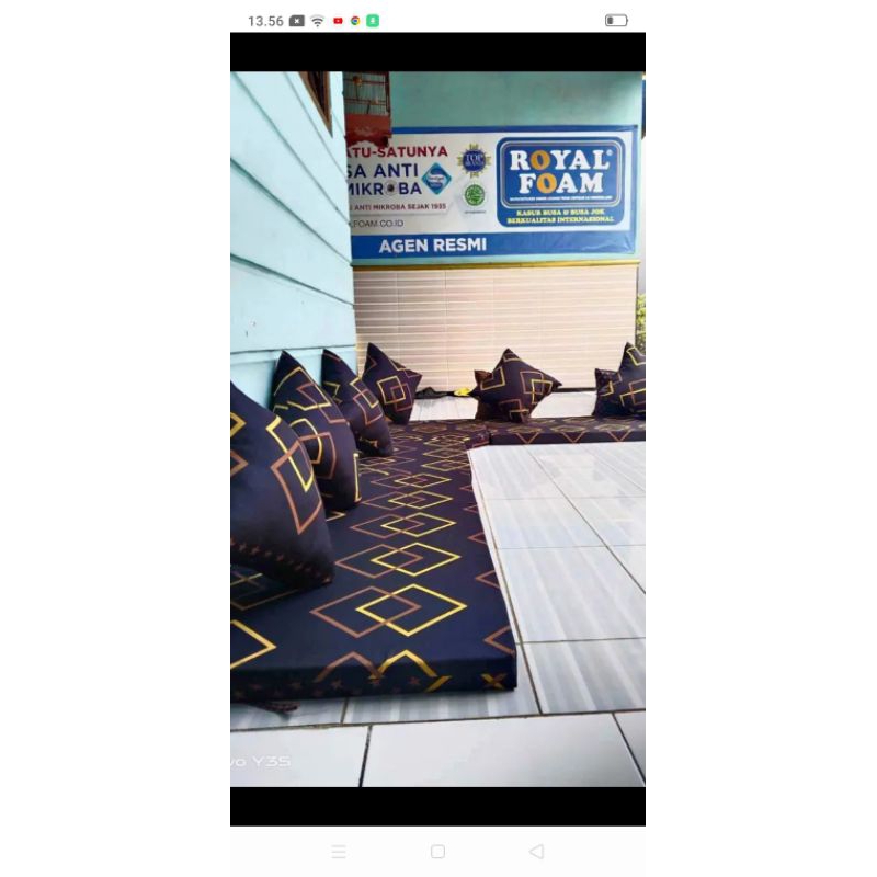 spon alas kursi berkualitas tebal 5cm