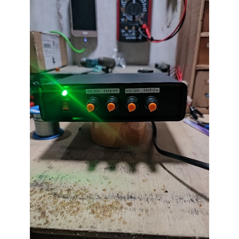 CROSSOVER AKTIF 2 WAY PLUS FREQUENSI