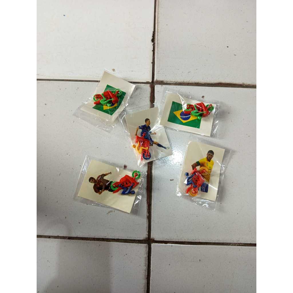 Mainan Orang Balap Balapan Dan Stiker Tato 10Pcs