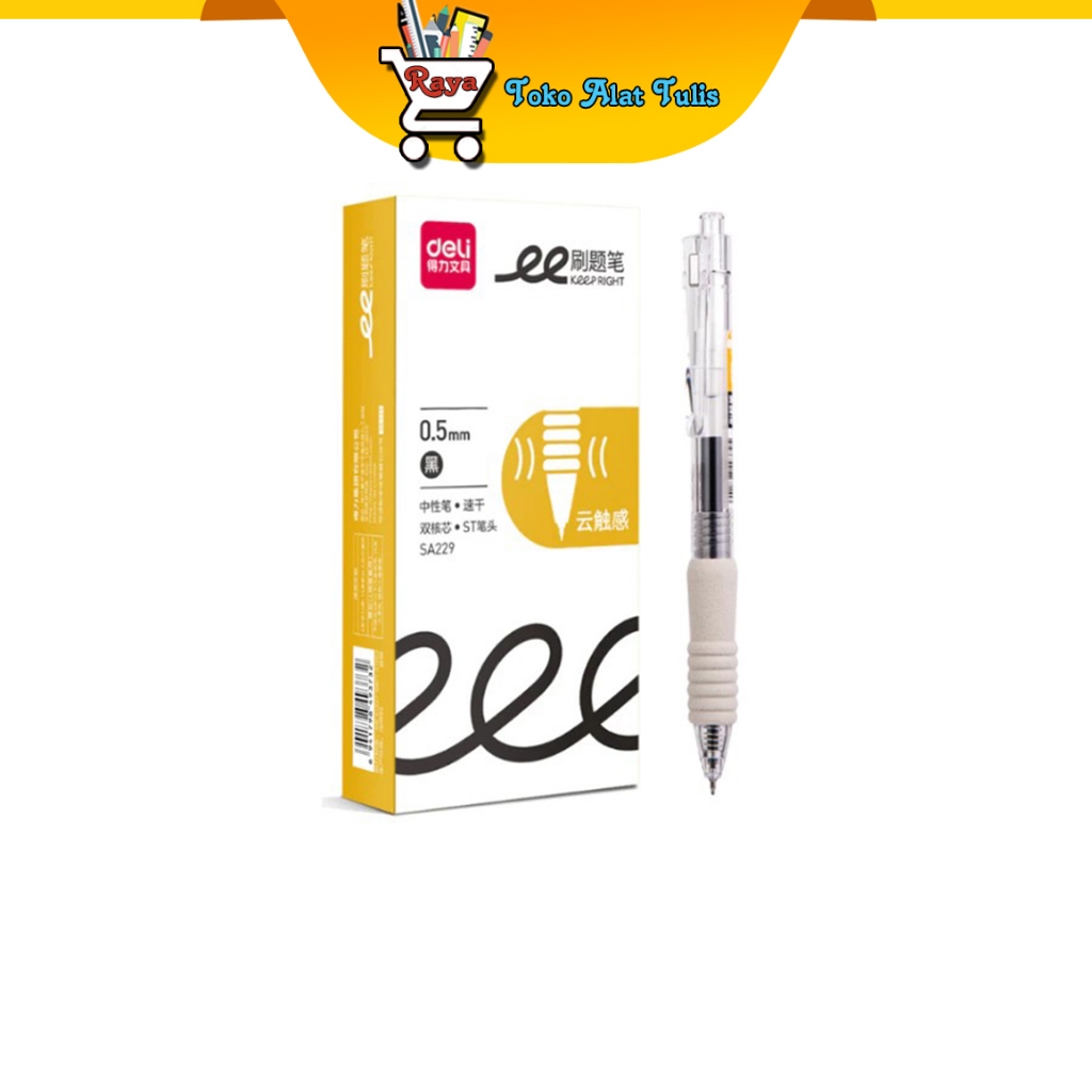 

Deli Pena Pulpen Pen Ballpoint Pulpen 0.5mm SA229