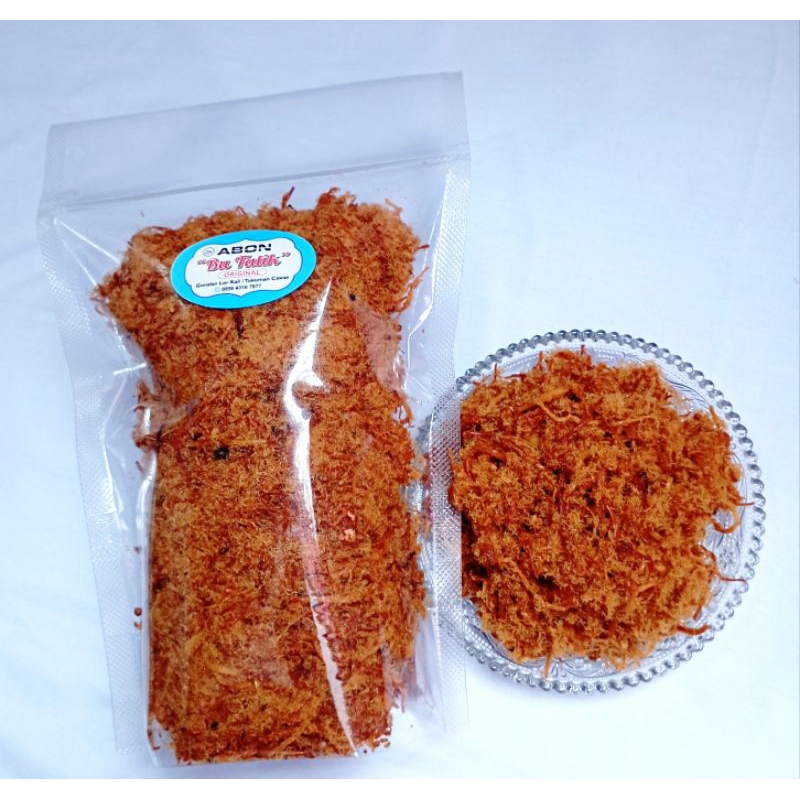 

Abon Original 100gr 100% Daging Tanpa Campuran