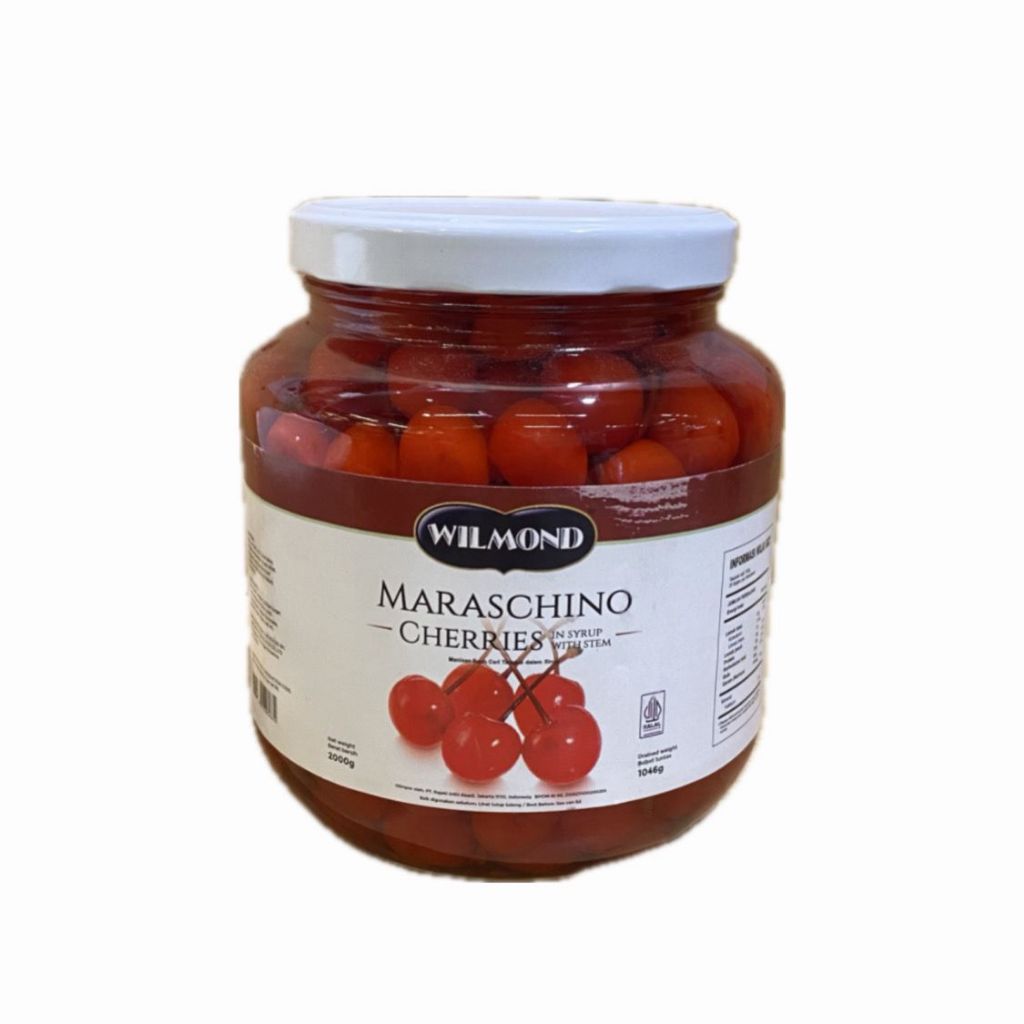 

Wilmond Maraschino Cherries w/ Stem 2kg