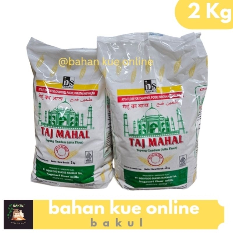 

Tepung Gandum Taj Mahal 2 Kg bogasari