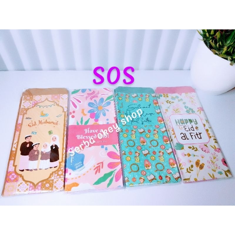 

SOS amplop lebaran Large 2025 isi 10pcs