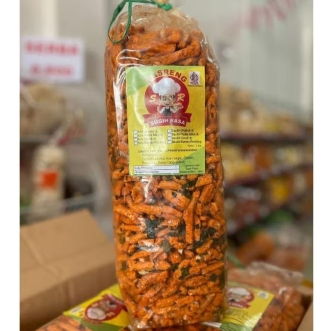 

(1 BAL isi 2KG) BASRENG STIK PEDAS SR
