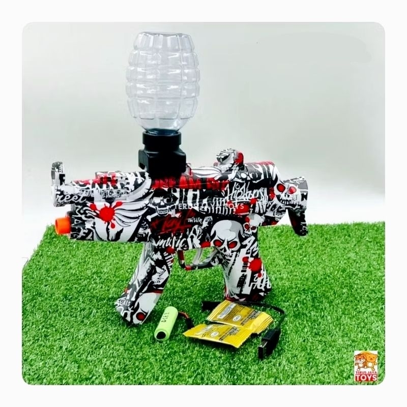 WGB Water Gell Blaster Electric Model MP5 ELITE SHOOTING, Mainan Anak