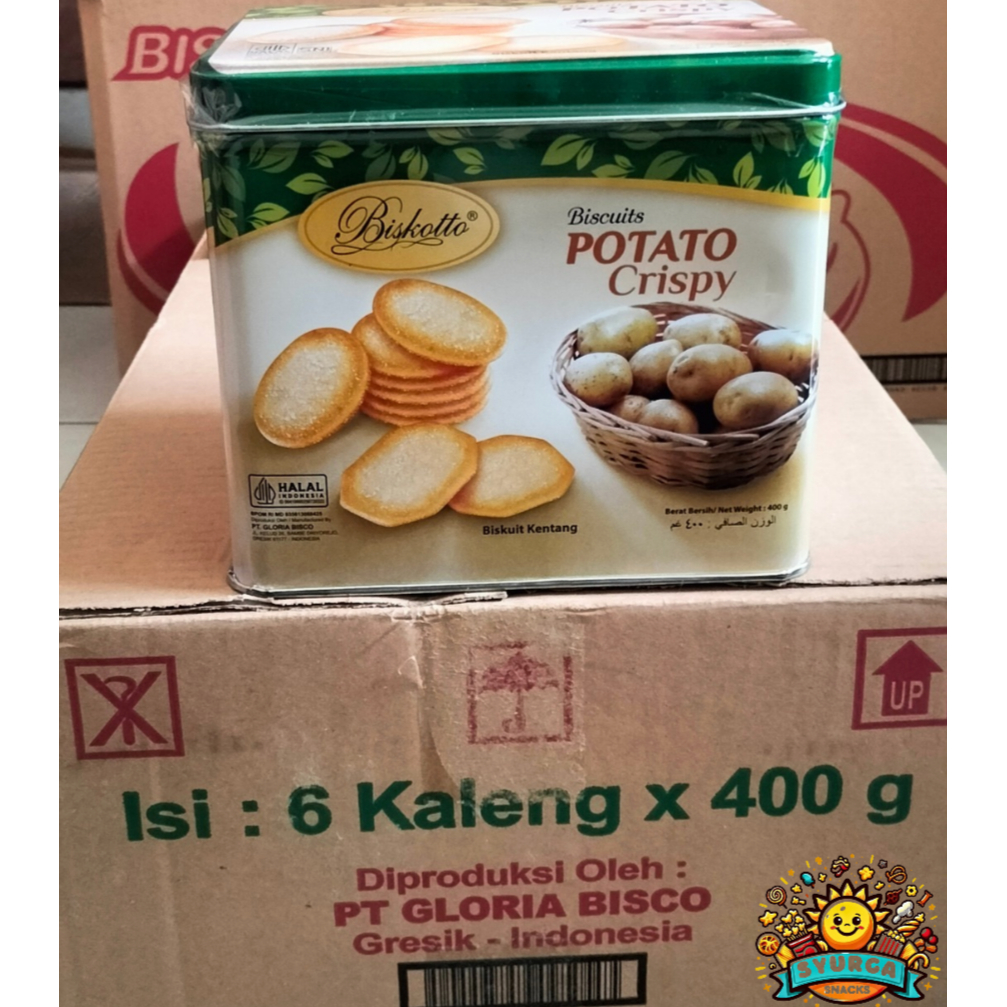 

Biskotto Potato Crispy Kaleng 400Gr Kaleng Lebaran