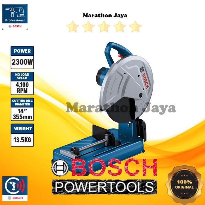 Bosch GCO 230 mesin pemotong metal cut off 14 inch slam cutting