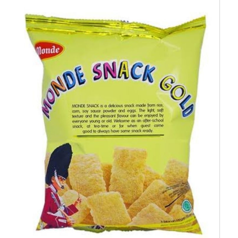 

Monde Serena Gold Snack 25gr ( kemasan kecil )