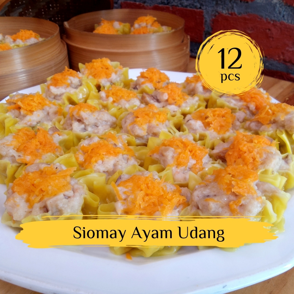 

[FROZEN] Dimsum Siomay Ayam Udang (12 pcs) by Dimsum Junli