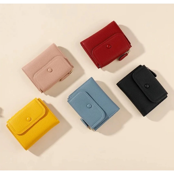 Dompet Lipat - Dompet Wanita - Dompet Minimalis - Dompet Terbaru Kekinian - Dompet Elegan