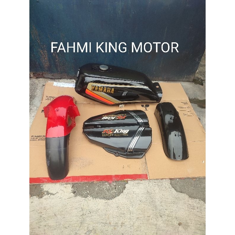 TANGKI BODY BAJU SET RX KING COBRA 1990/1991 GRES BARU KOMPLIT