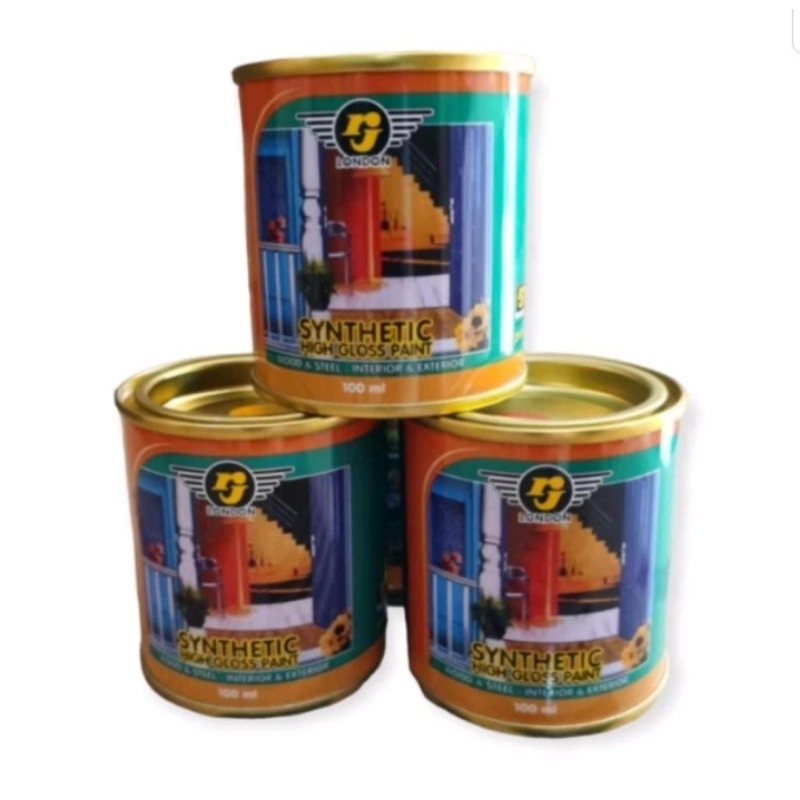 

Cat Besi Cat Minyak Synthetic RJ London 100ML