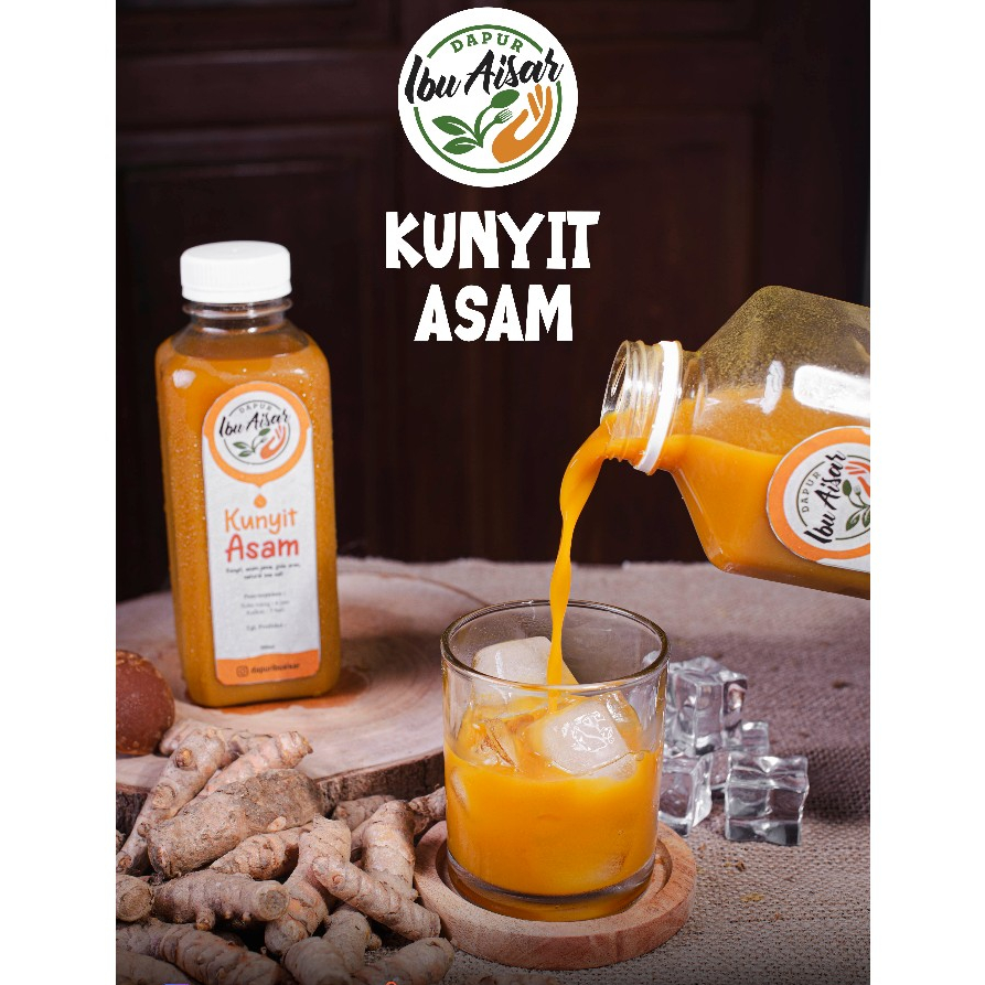 

Jamu Kunyit Asam homemade tanpa pengawet 250ml 500ml 1liter