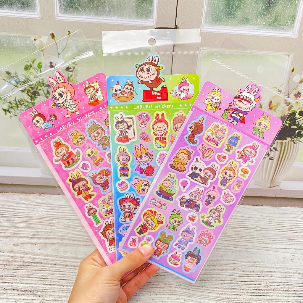 

STIKER 1 LEMBAR LABUBU DM-R ST-1723 / STIKER TEMPEL KARTUN TERBARU 2D LABUBU TERBARU TERMURAH BISA COD