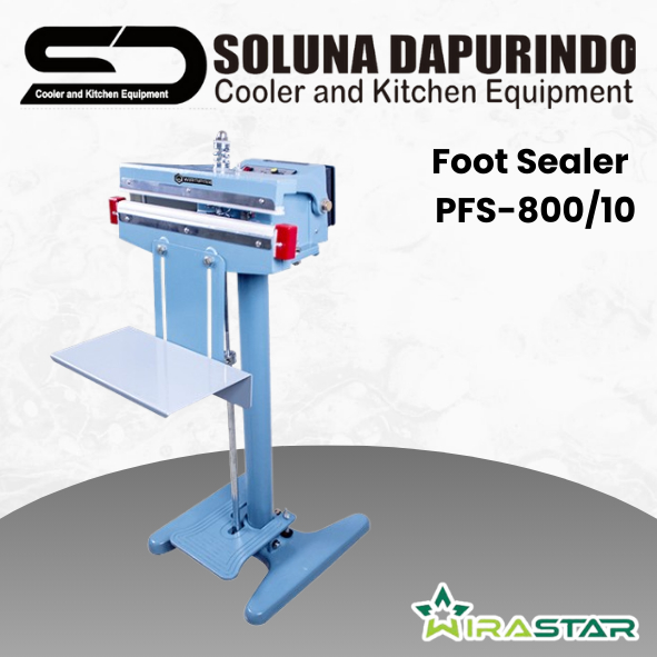 WIRAPAX Foot Sealer PFS-800/10mm / PFS800/10mm / PFS 800 Sealer