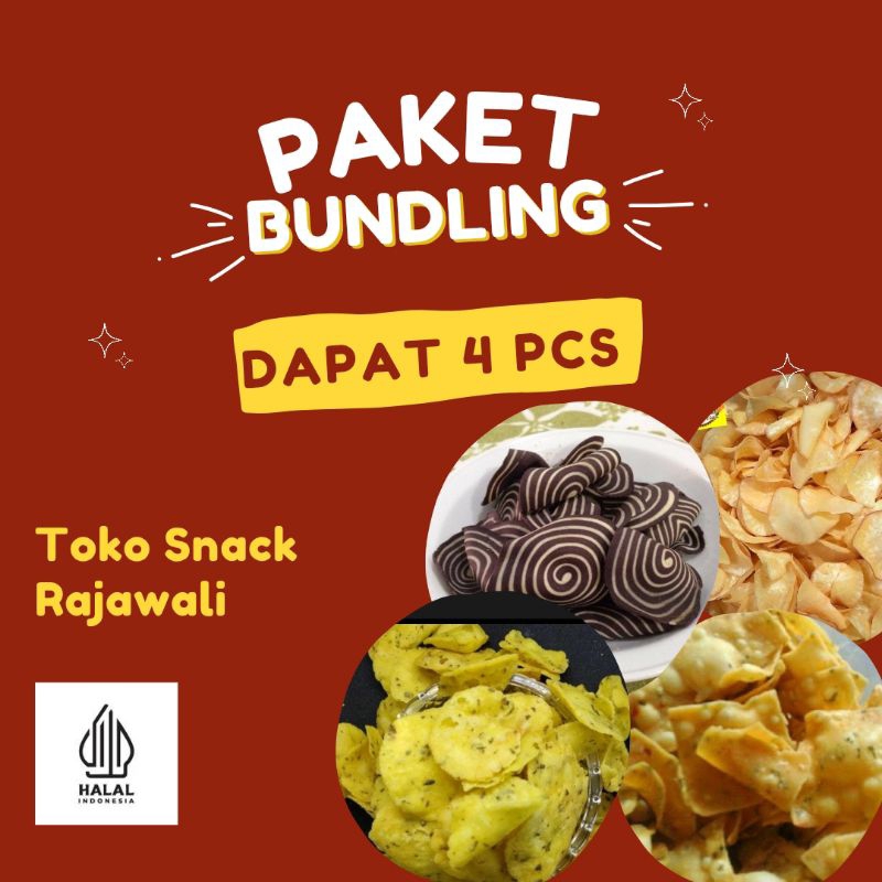 

Halal Paket Bundling Dapat 4pcs Toko Snack Rajawali Cemilan ,cemilan lebaran