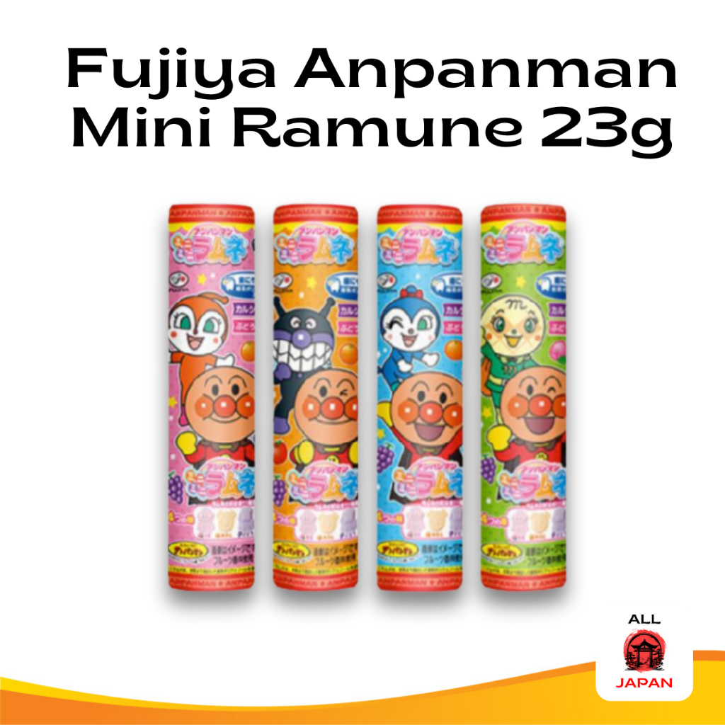 

Fujiya Anpanman Mini Ramune 23g - Permen Anak Original Japan