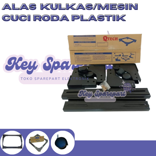 BESI KAKI KULKAS-RODA KULKAS-TATAKAN KULKAS
