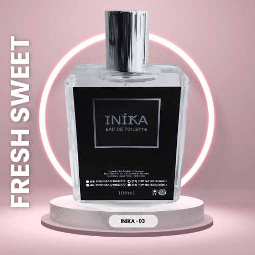 Parfum INIKA 03 Fresh Sweet Eau de toilette 100ml parfum pria wanita