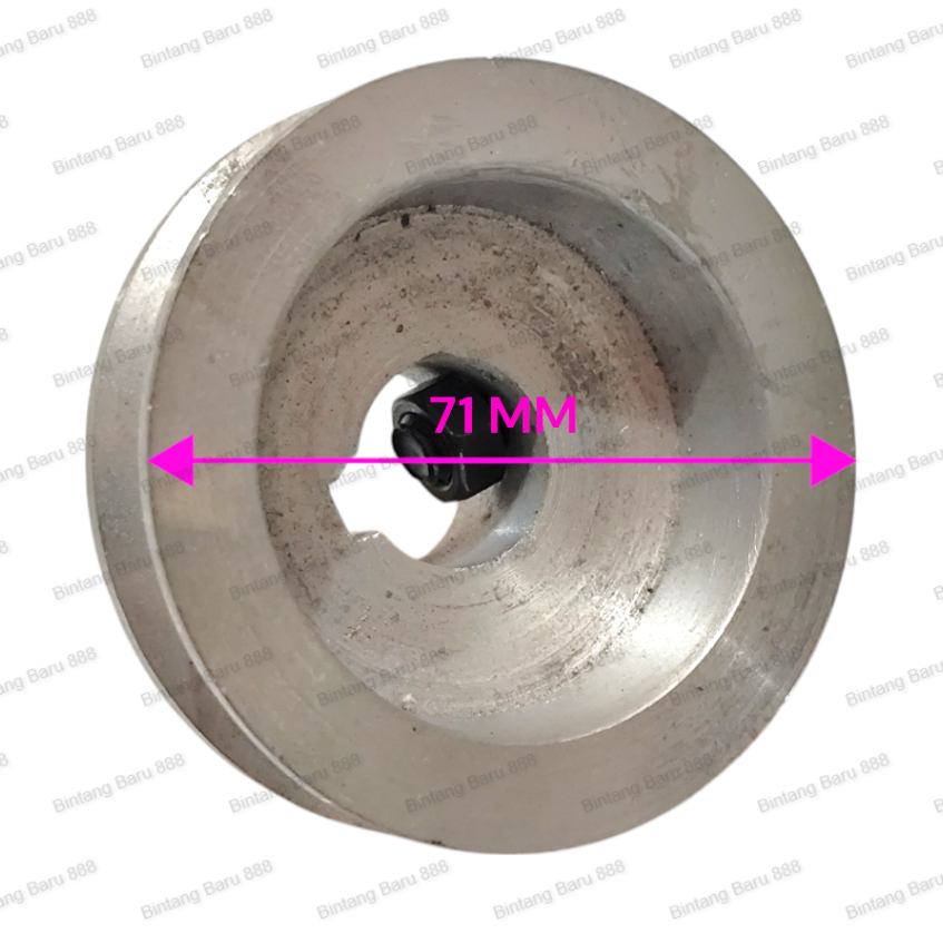 Pully A1 x 2,8 in as 20mm pully allumunium
