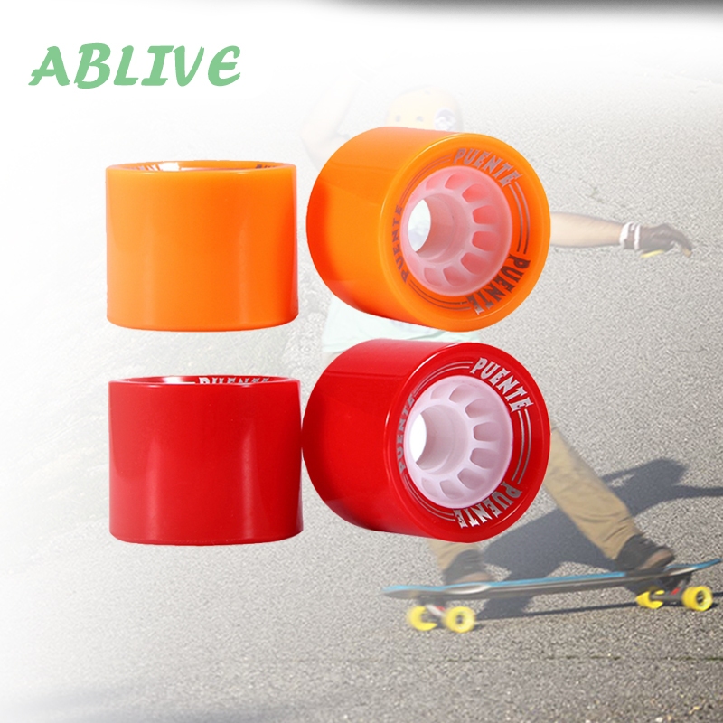 PUENTE Isi 4 Roda Cruiser Wheels untuk cruiser surfskate Skateboard Longboard
