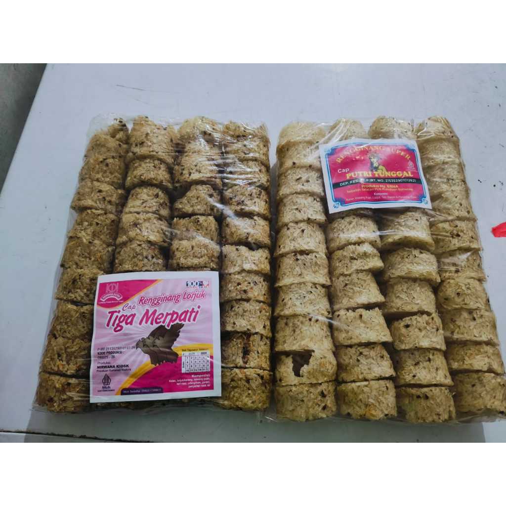 

Rengginang Lorjuk Mentah Asli Madura isi 40pcs
