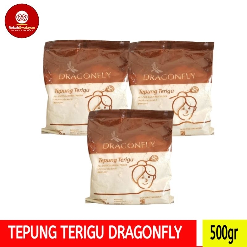 

Tepung Terigu Dragonfly 500gr.