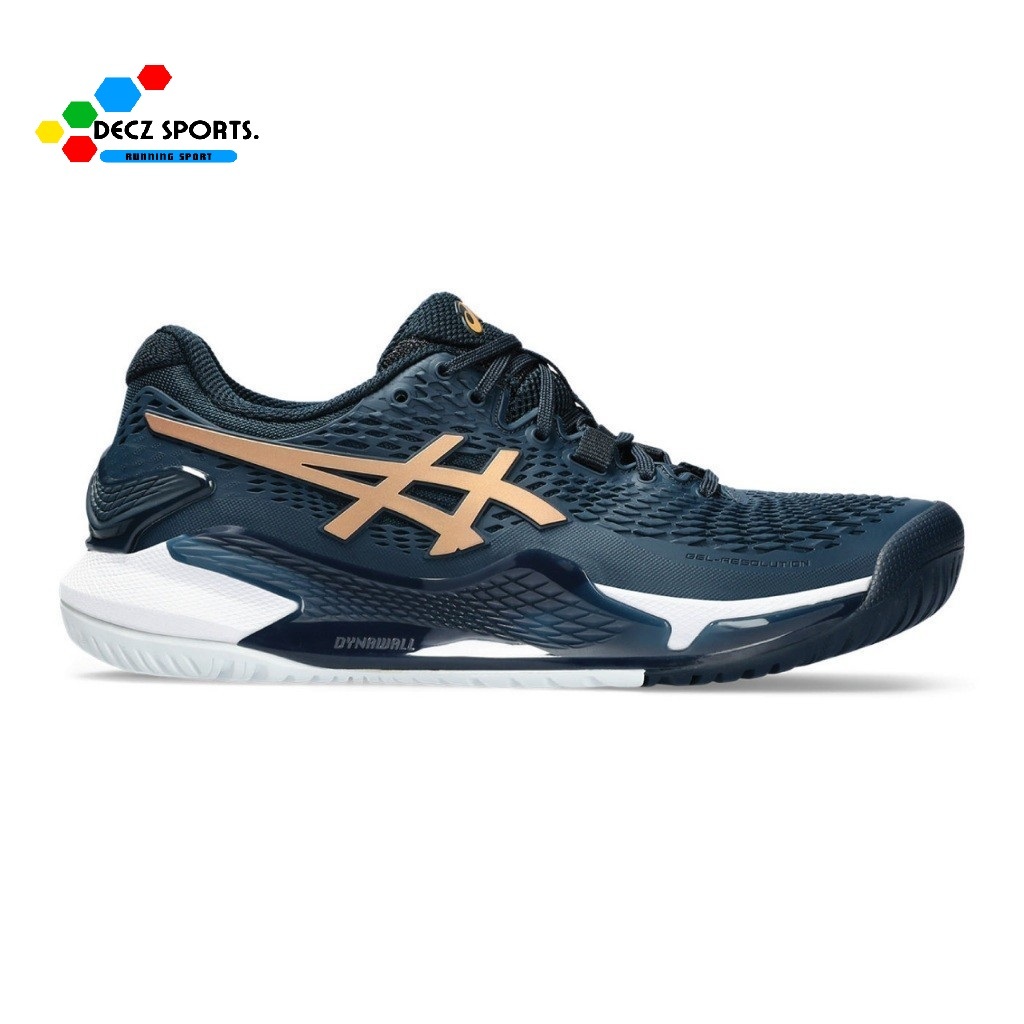 Sepatu Premium ASICS Women GEL-RESOLUTION 9 Tennis Shoes in French