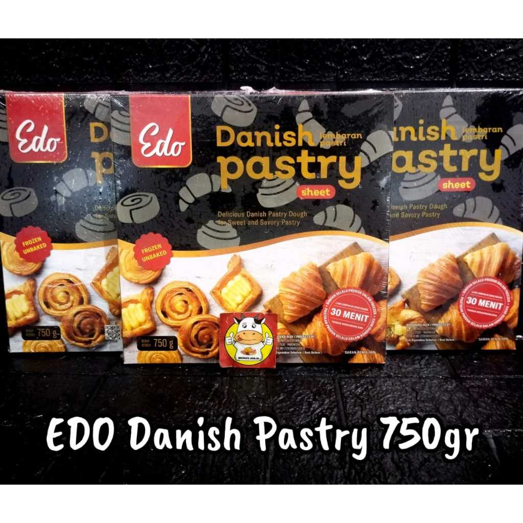 

EDO DANISH PASTRY 750GR-FROZEN FOOD-BRONTZ JOGJA