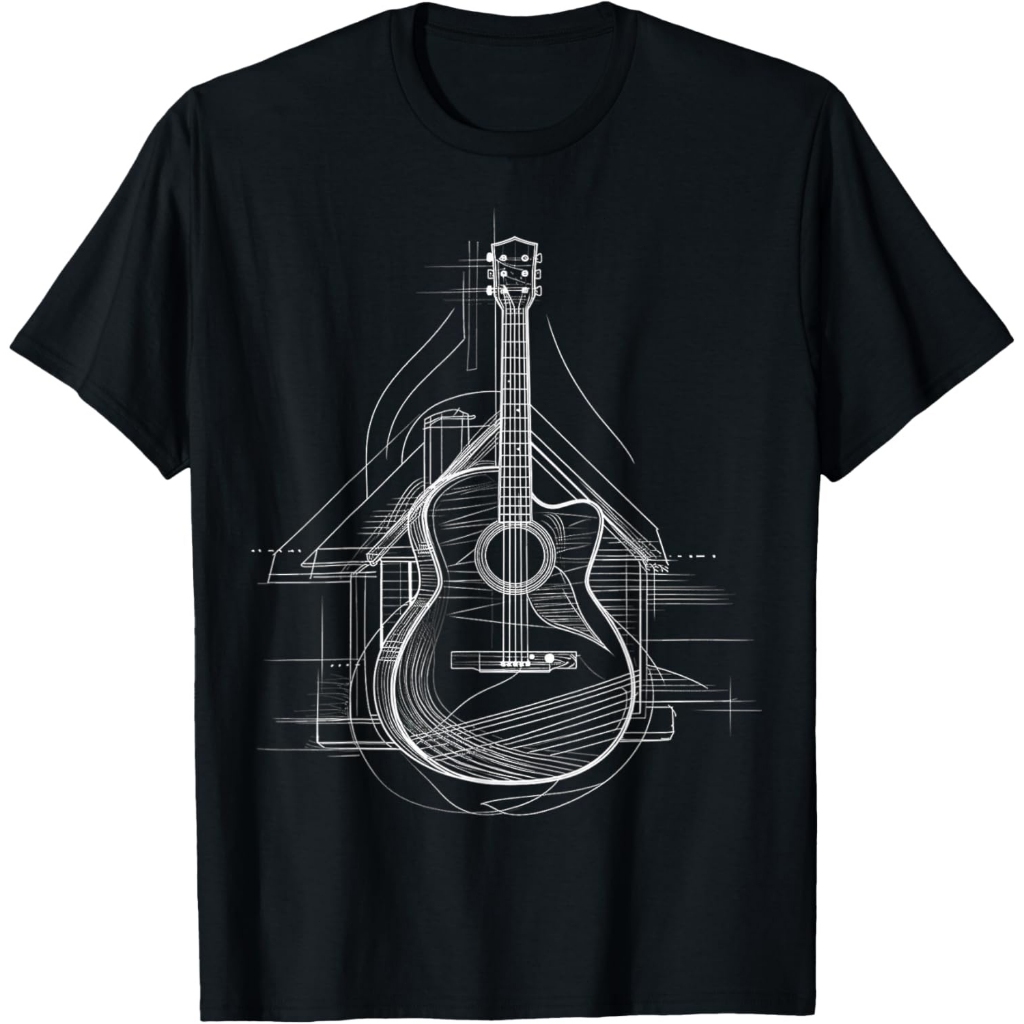 Gambar Alat Musik Gitar Rumah Seni Gitar Kaos Gitar