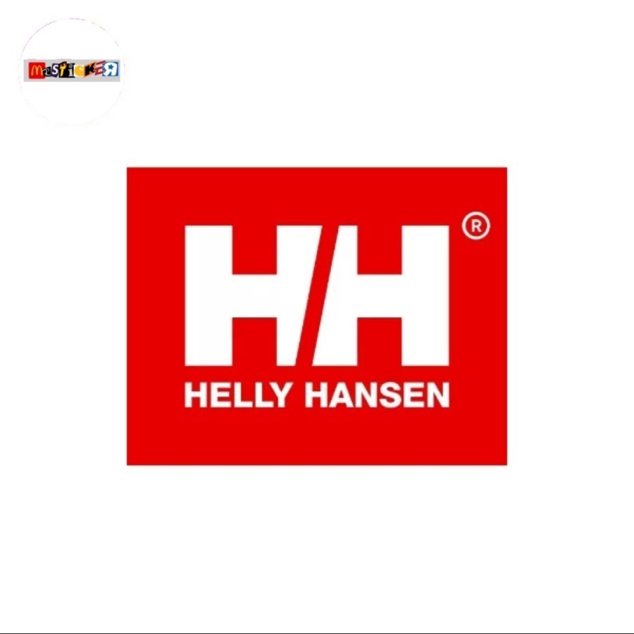 

sticker Helly Hansen logo stiker