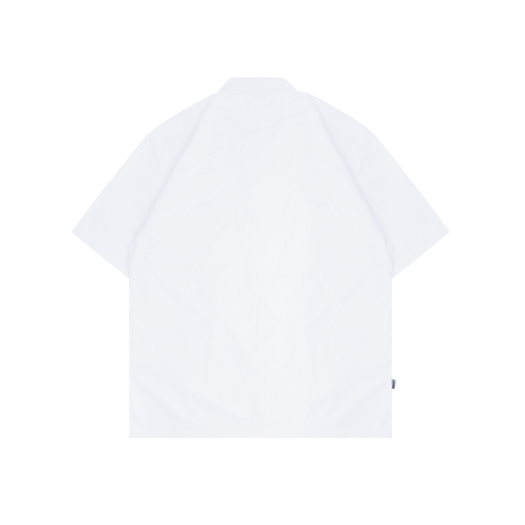 Troy Company Short Shirt White Dragon Fly - Kemeja Lengan Pendek Pria Putih KMJ 2942