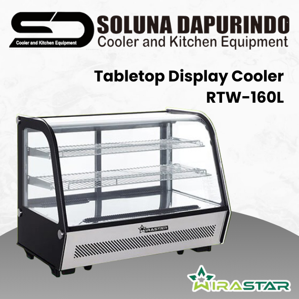 Wirastar Cake Display Cooler RTW-160L / RTW160L / Cake Showcase