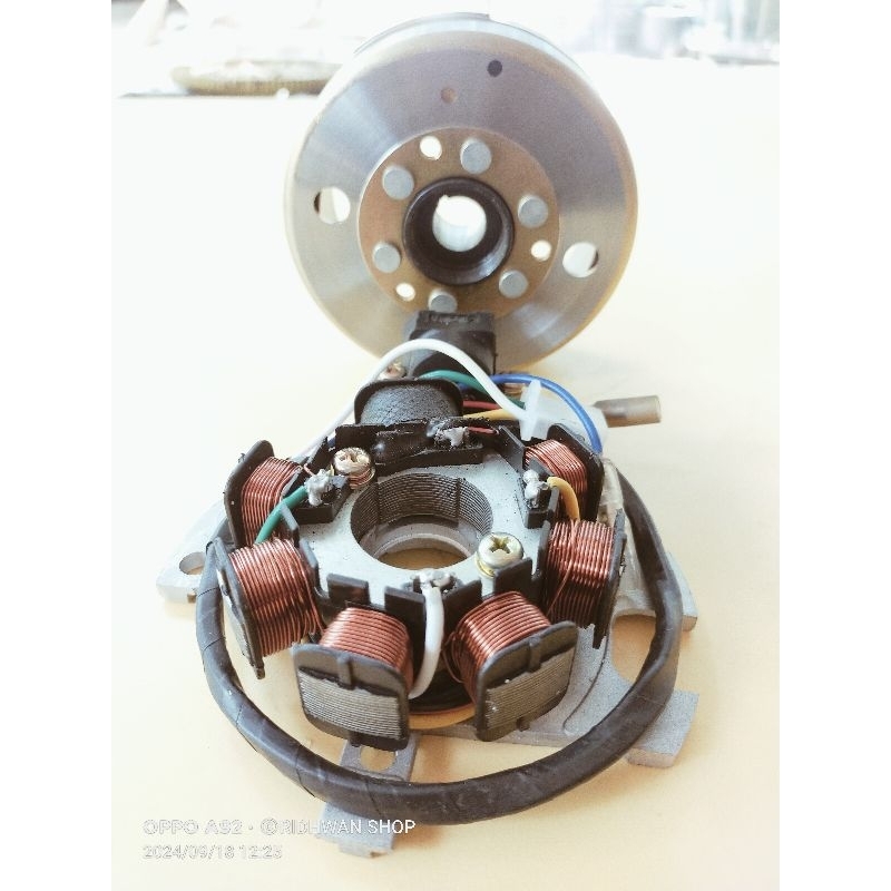 SEPAKET MAGNET PENGAPIAN KIMCIL PLUS SPUL ASSY PNP YAMAHA FIZR TINGGAL PASANG