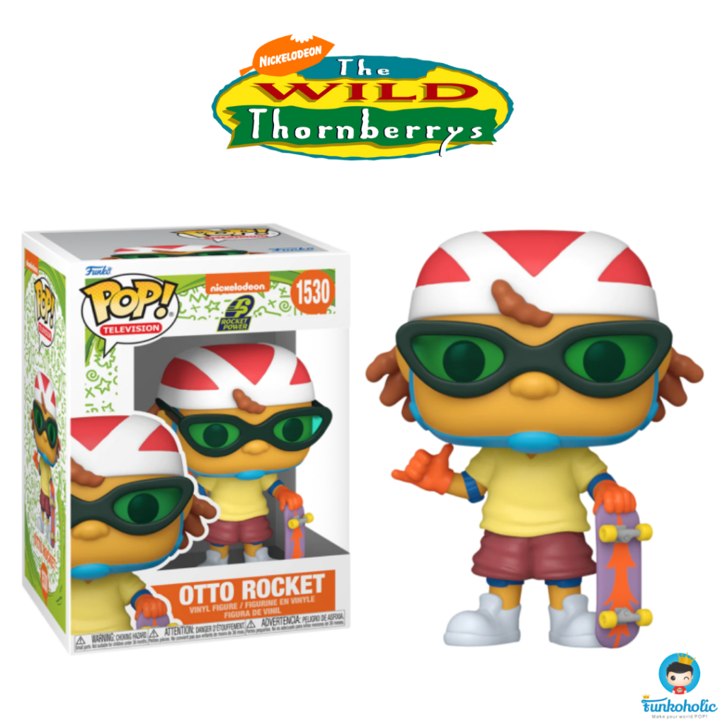 Funko POP Television Nickelodeon Rewind - Otto Rocket #1530