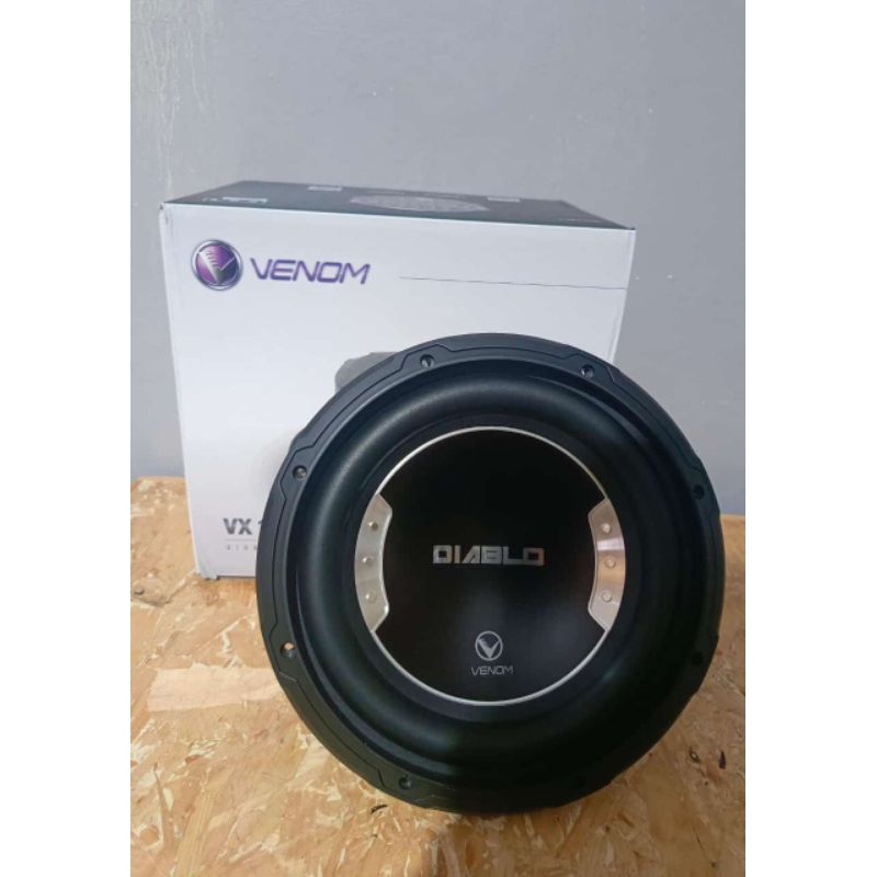 Venom Diablo Series VX10D SVC Subwoofer Mobil [10Inch]