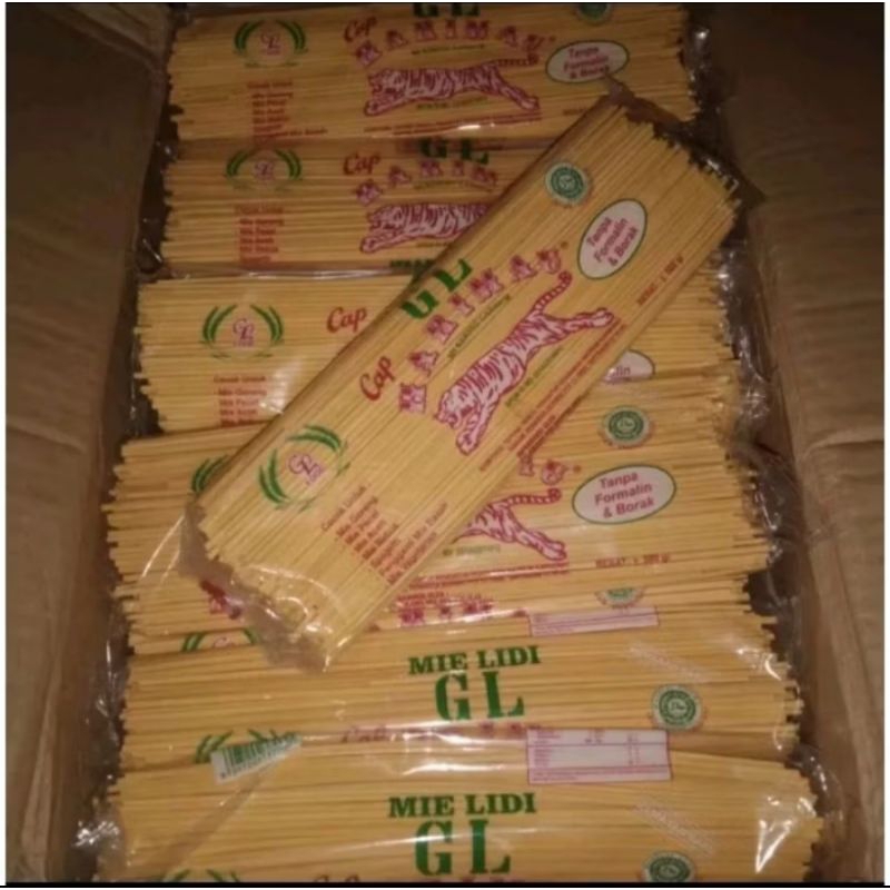 

Mie Lidi / Mie Gomak Khas Medan 1/2KG (500Gram)